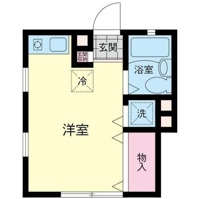 ジュネス白楽の間取り