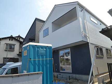 広島市安佐北区口田2丁目　新築一戸建て(全2棟)の外観
