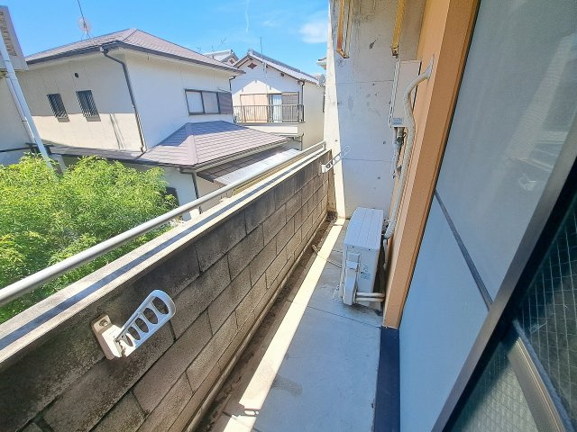 エスポワール若草Ⅱのバルコニー