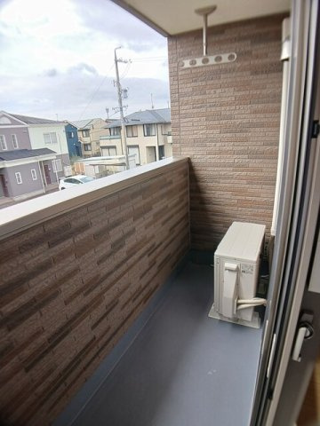 サンプラスⅢのバルコニー