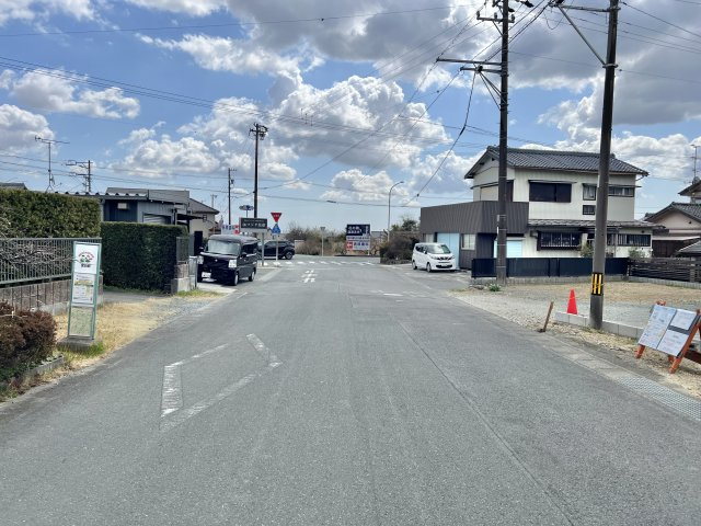 浜名区宮口　の前面道路含む現地写真|南を向いて撮影しました。
