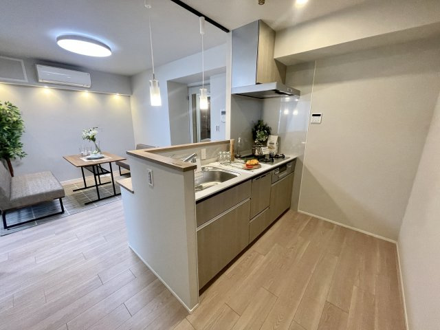 板橋区成増1丁目　東建ニューハイツ成増　新規フルリノベーション済のキッチン