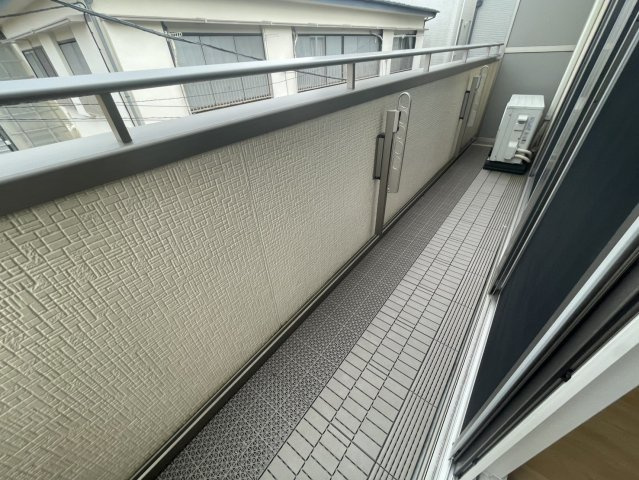 メゾン華のバルコニー