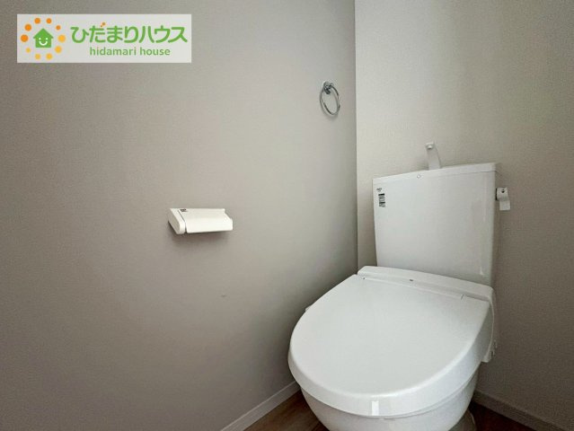 常陸太田市西三町1期　新築戸建　1号棟のトイレ|温水洗浄便座ついてます(^^♪