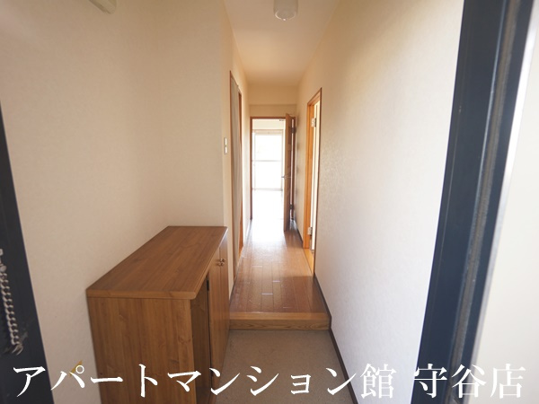小泉ハイムの玄関|反転です