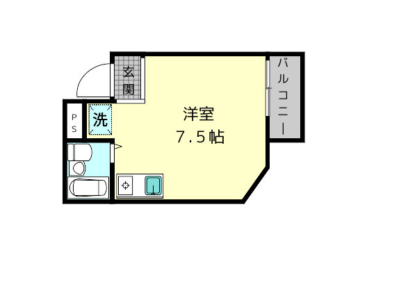 シティパレス富雄南の間取り