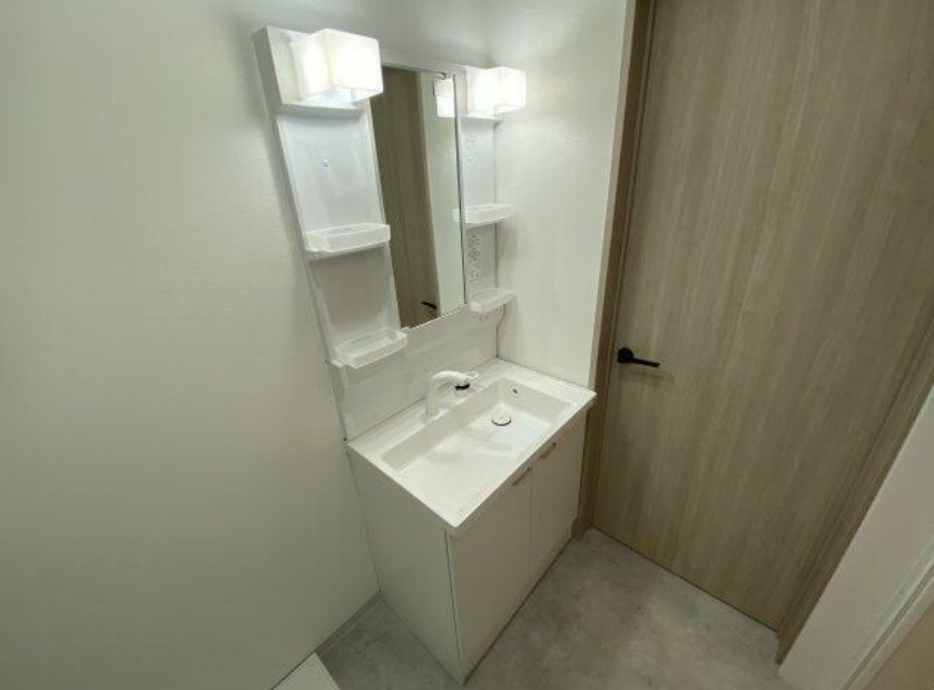 メゾンルーエの洗面所