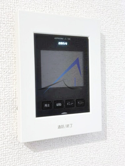 ルアセイントビルのセキュリティ|モニター付きインターホンです。