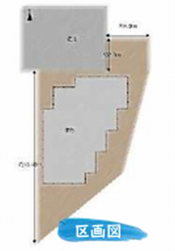 【区画図】 | 【仲介手数料０円】海老名市杉久保南3丁目　中古一戸建て | 海老名市杉久保南3丁目　中古一戸建て