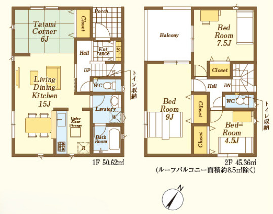 川越市諏訪町第2  全8棟 新築戸建　クレイドルガーデン