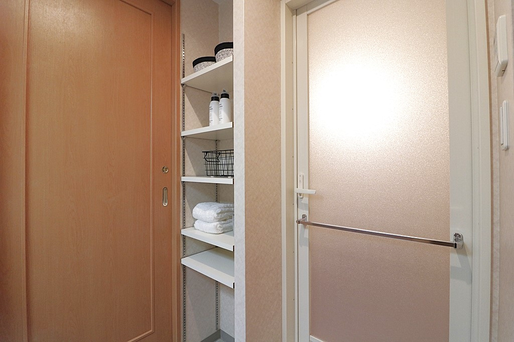 ソシオタワー南船場の独立洗面台