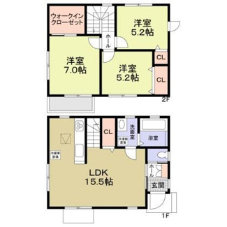 【間取り】 | 緑区長津田２丁目戸建