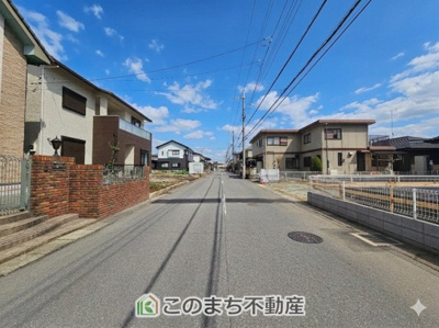 【前面道路含む現地写真】 | LiveleGarden.S宇都宮西川田南第9　1号棟 | 前面道路含む現地写真