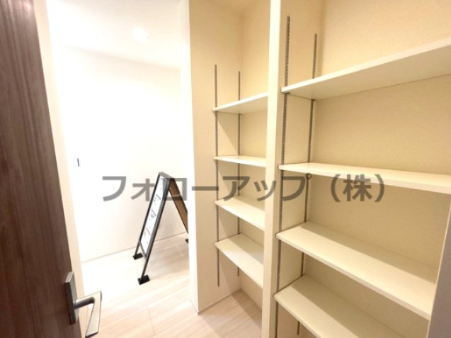 リーブルガーデン赤穂市南野中4期の収納|ちょっとした収納スペースも充実しています
