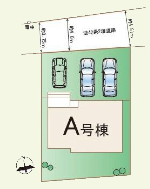 【新築戸建】前橋市北代田町780番の区画図|■区画図