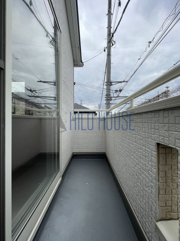 むさし野戸建のバルコニー