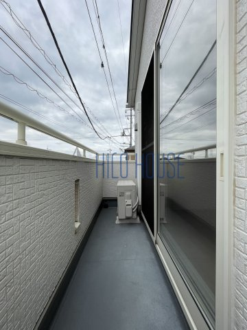 むさし野戸建のバルコニー