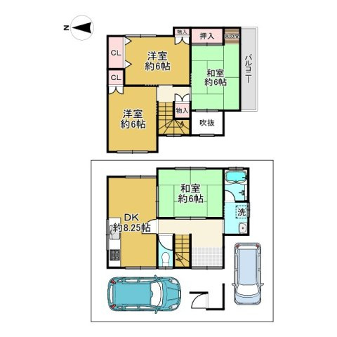 長岡京市神足麦生