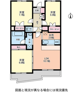 【間取り】 | アステリ与野本町弐番館