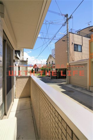 ルーエ西町【10，000円キャッシュバック対象物件】のバルコニー|広々としたバルコニーです