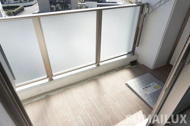 熊本市北区武蔵ケ丘５丁目の賃貸マンションのバルコニー
