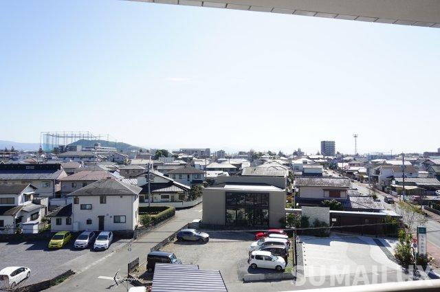 熊本市北区武蔵ケ丘５丁目の賃貸マンションの展望