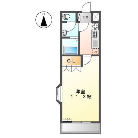 マイアートの間取り