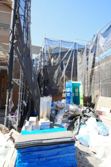 【外観】 | 【仲介手数料無料！！】日野市宮　新築戸建て（全15棟）11号棟　4780万円 | 令和８年3月１５日撮影　建築中