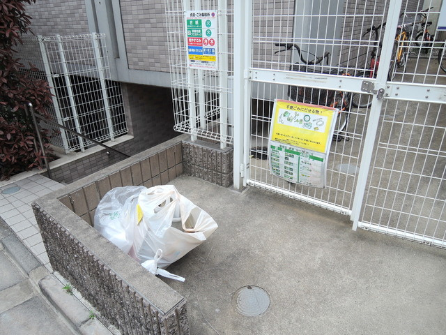 エクセレント神楽坂のその他共用部分|★敷地内ゴミ置き場★