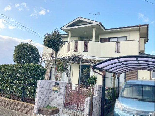 篠栗町和田３丁目 中古戸建の外観|カーポート付きの駐車場があります！