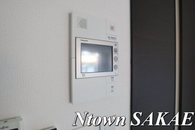 【セキュリティ】 | エステムコート名古屋新栄Ⅲグローリィ | モニター付きインターホンです