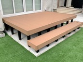 中古戸建　出雲市斐川町上直江の庭