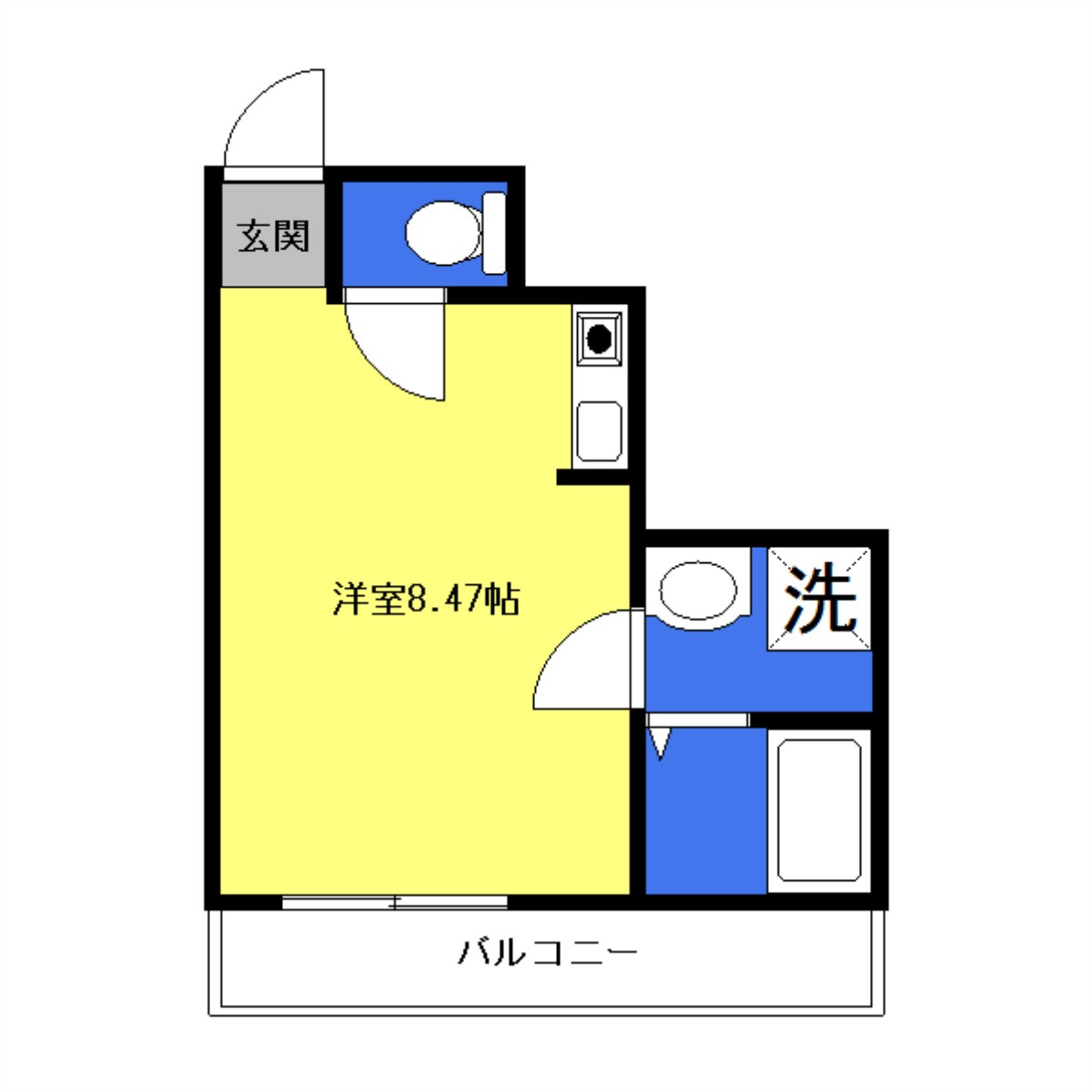 グランディールの間取り|間取りは現況優先
