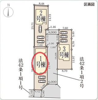 【区画図】 | リーブルガーデン大和高田市西坊城９期 | 区画図