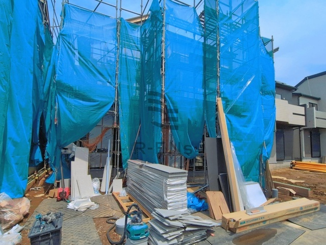 【外観】 | 西東京市泉町３丁目　新築戸建て　２号棟 | 建築中