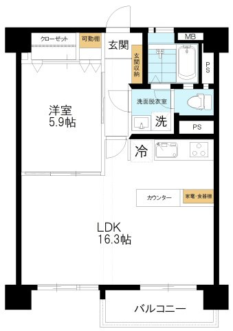 【間取り】 | 高田馬場住宅