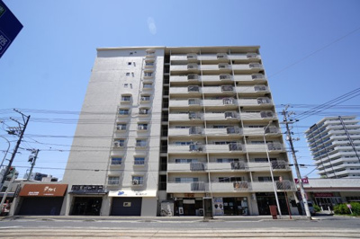 【外観】 | 【上質リノベ】イトーピア舟入マンション | 現地（2026年5月25日14：00頃）撮影