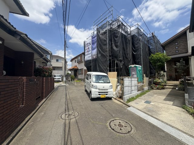 長期優良住宅認定／住宅性能評価取得／瀬谷区下瀬谷3丁目の前面道路含む現地写真