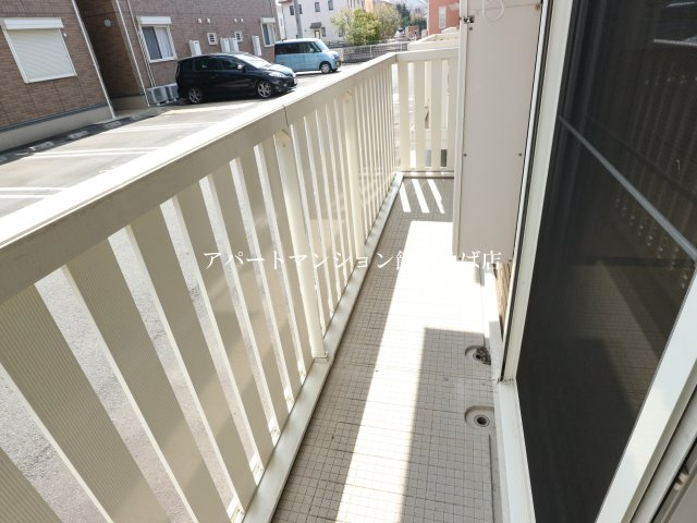 ソラーレつくばBのバルコニー