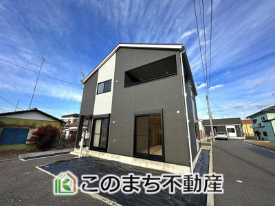【前面道路含む現地写真】 | 古河市原町再生住宅