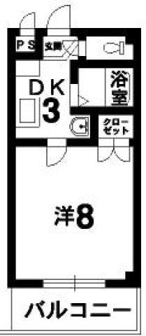 【間取り】 | コスモハイムⅢ