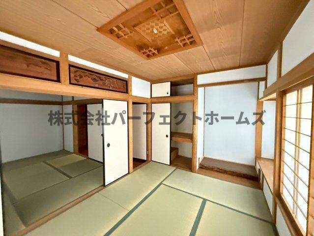 国松町戸建　賃貸の和室|い草の香りが落ち着く素敵な和室です