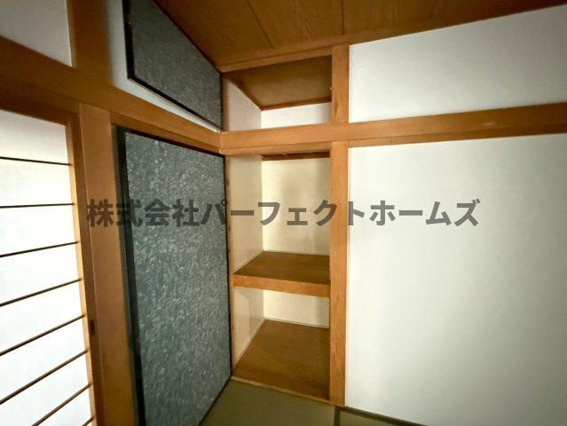 国松町戸建　賃貸の収納|収納豊富です