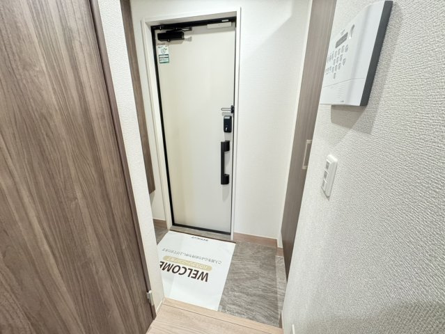 レジデンスヒルトップⅩの玄関