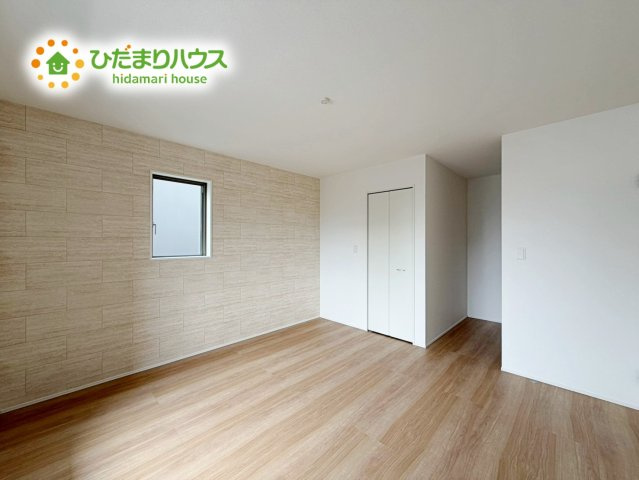 いわき市小名浜住吉５期　新築戸建　2号棟の寝室|8帖の主寝室！十分な広さがあるので、大切なプライベート空間を素敵に演出できます♪