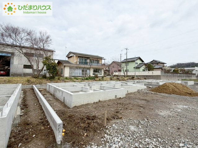 いわき市小名浜住吉　新築戸建　2号棟の外観|是非一度、ご家族そろってご内覧ください♪