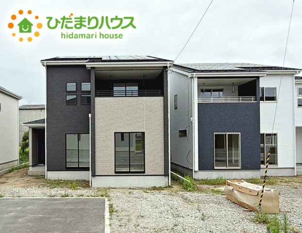 いわき市小名浜住吉５期　新築戸建　3号棟の外観|是非一度、ご家族そろってご内覧ください♪