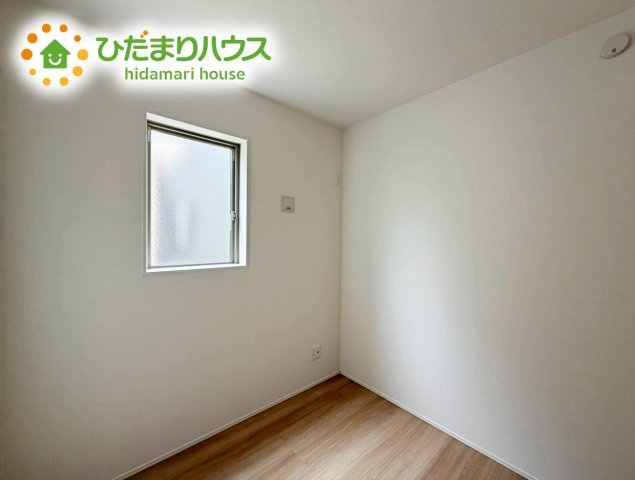 いわき市小名浜住吉５期　新築戸建　4号棟の洋室|白を基調とした開放感あふれるルームデザイン(^^)