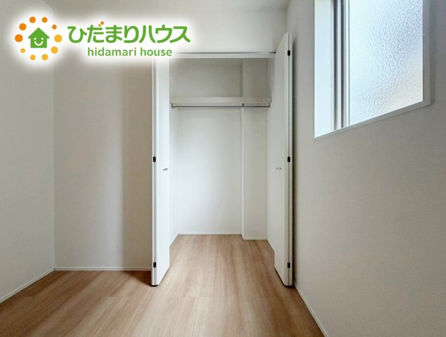 いわき市小名浜住吉５期　新築戸建　4号棟の収納|お子様グッズを片付けるのにも、困りませんね！