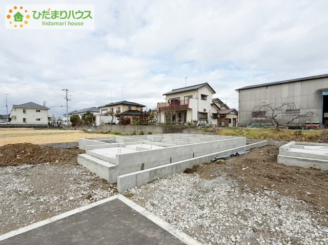 いわき市小名浜住吉　新築戸建　4号棟の外観|是非一度、ご家族そろってご内覧ください♪